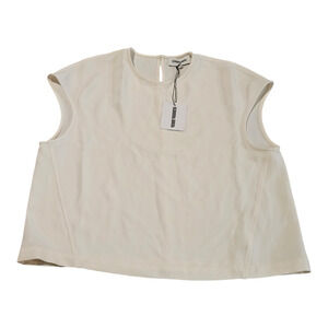 Saint Art Small Sleeveless Ivory Soraya Top